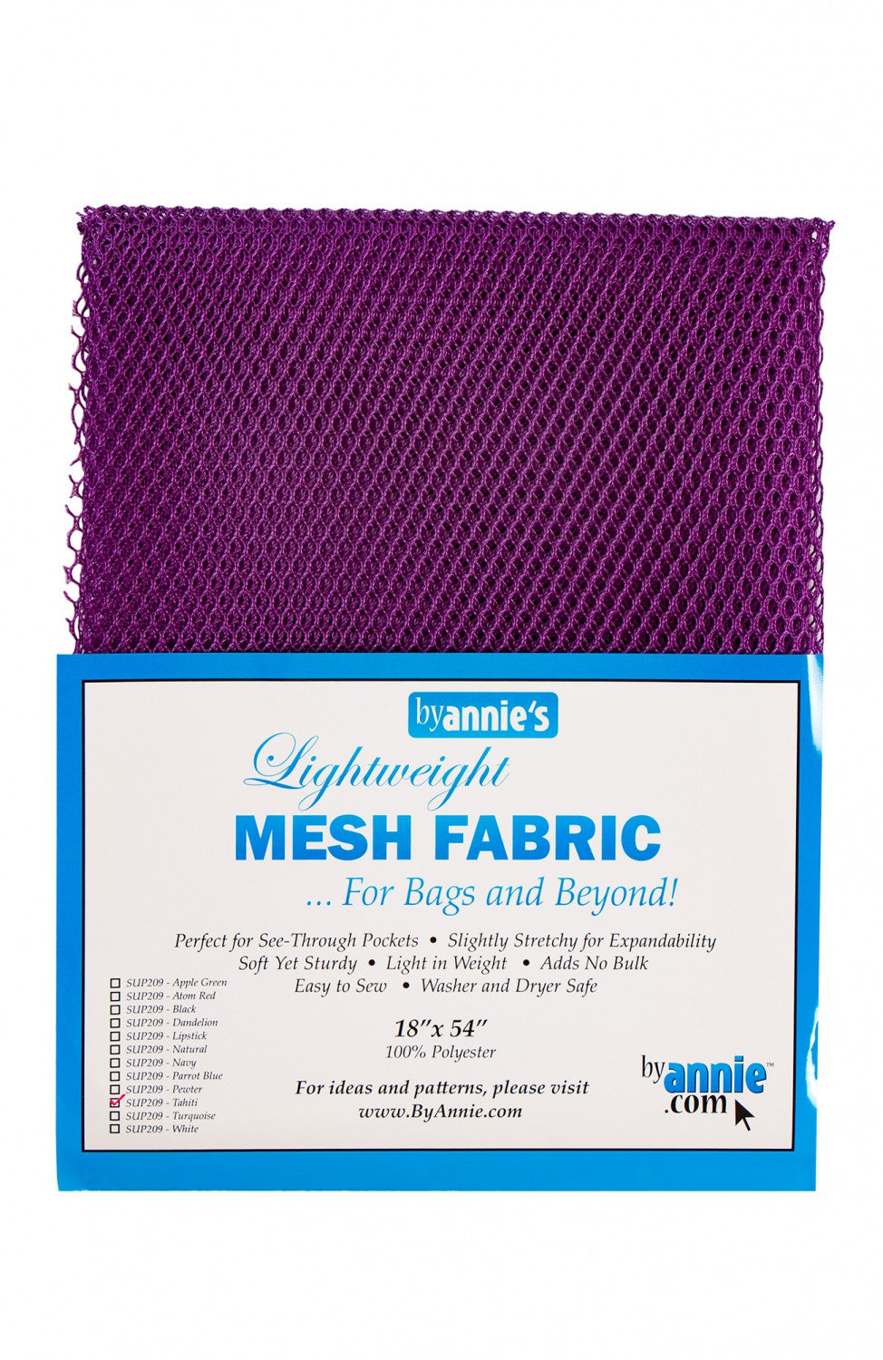 Lightweight Mesh Fabric - Tahiti