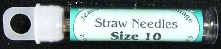 Straw Needles Applique Size 10