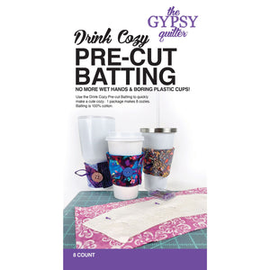 Drink Cozy Pre-Cut Batting 8ct