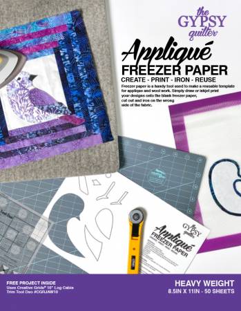 The Gypsy Quilter Applique Freezer Paper