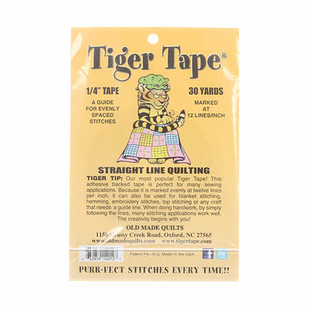 Tiger Tape - 12 Lines Per Inch