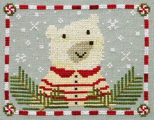 Peppermint Polar Bear Pattern Only